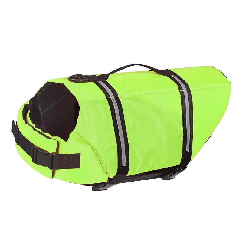 Reflective Dog Life Jacket Adjustable Swimming Safety Vest