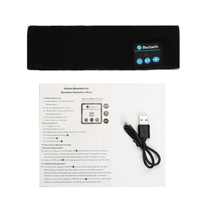 Bluetooth Sleep Headband with Built-In Speakers & Microphone