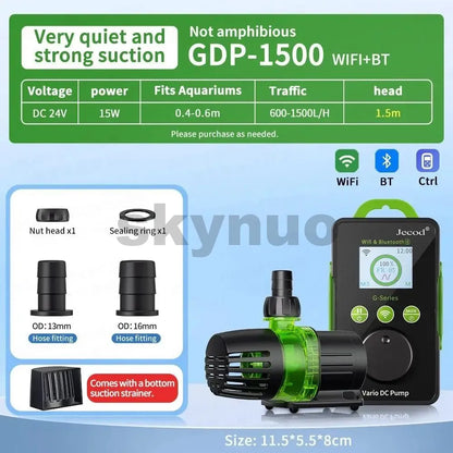 Jecod Smart WiFi & Bluetooth DC Submersible Water Pump
