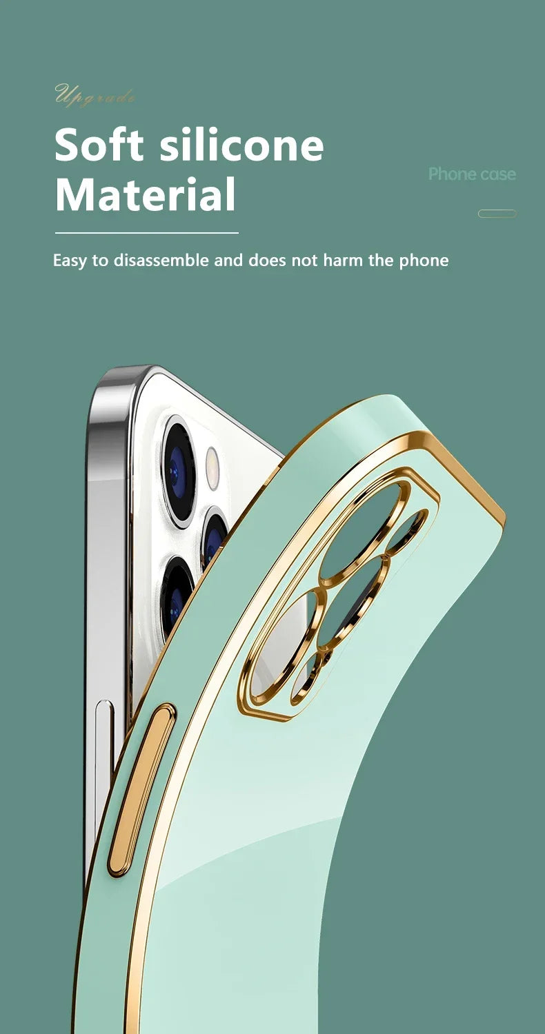 Solid Color Phone Case For iPhone