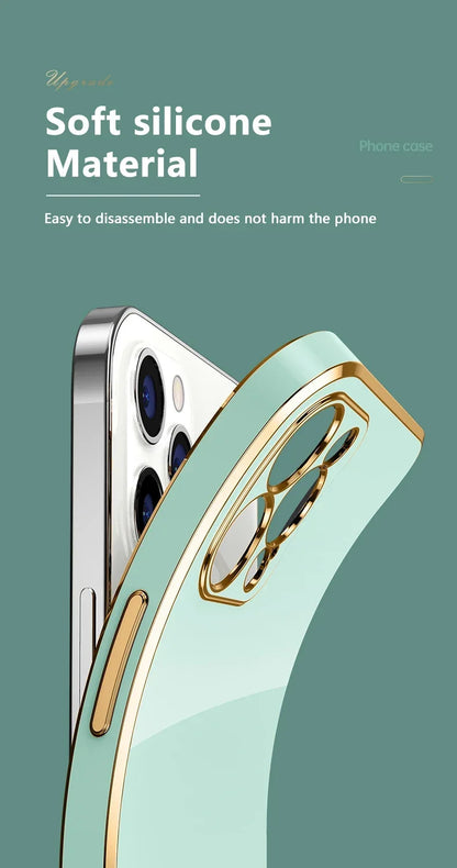 Solid Color Phone Case For iPhone