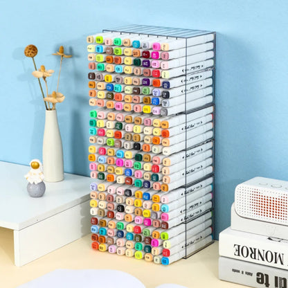 Transparent Acrylic Marker Pen Organizer Box