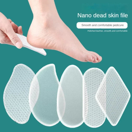 Multi-Shape Nano Glass Double-Sided Foot Rasp for Callus Removal