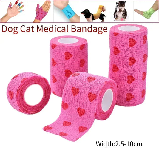 Self-Adhesive Pet Medical Bandage Wrap