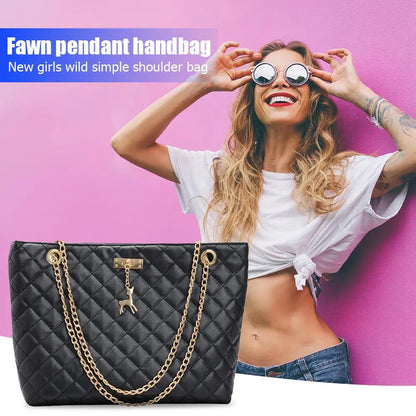 PU Leather Women Shoulder Bag