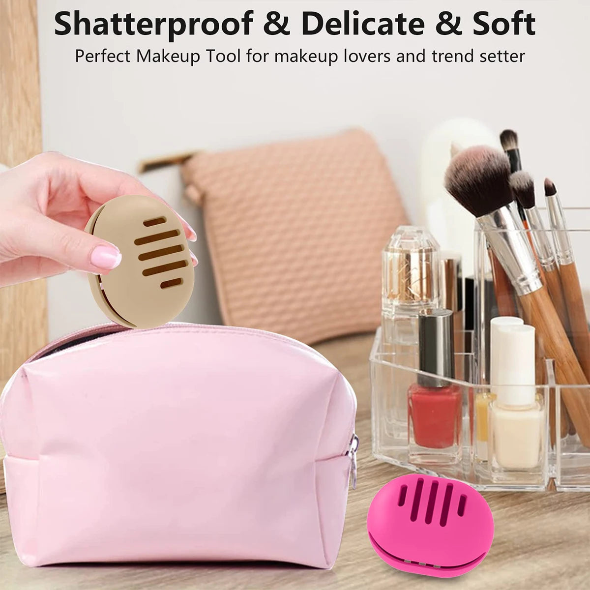 Silicone Makeup Sponge Storage Case