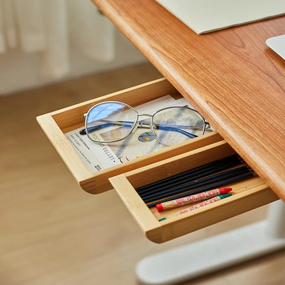 Wooden Under-Desk Drawer Organizer