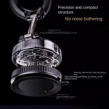 Foldable Magnetic Vacuum Suction Car Phone Holder