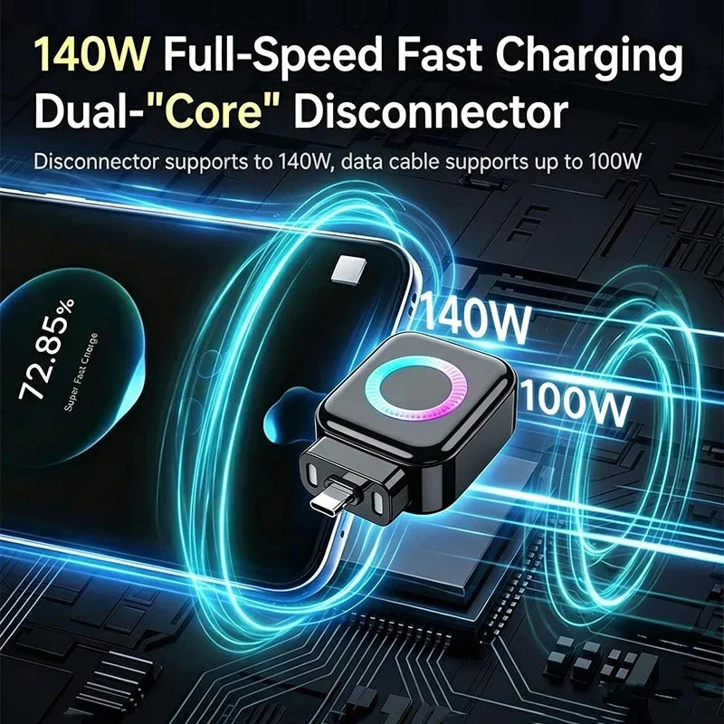 KEBIDUMEI USB-C Fast Charging Auto Power-Off Adapter