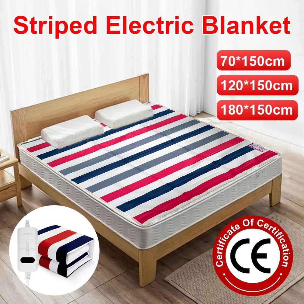 Single Electric Heated Mattress Blanket