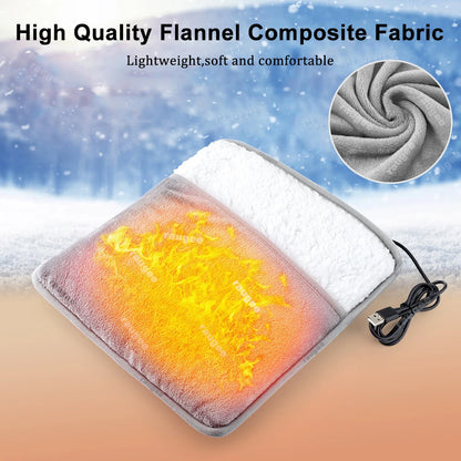 Soft Heated Foot Warmer Mat