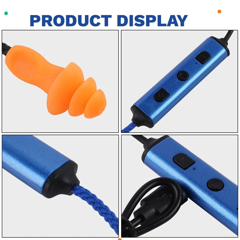 Noise-Reducing Bluetooth In-Ear Work Headset