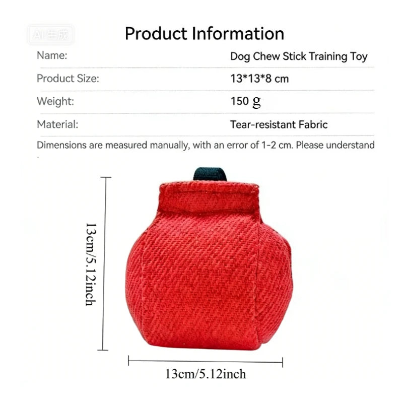 Tear Resistant Interactive Dog Bite Training Toy