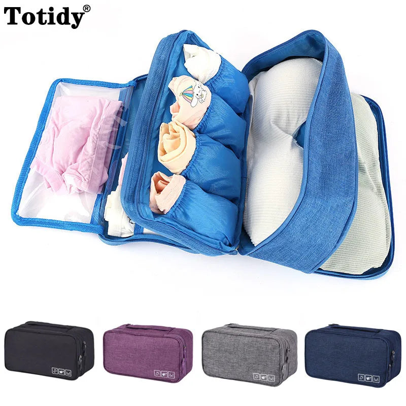 Travel Underwear & Clothing Storage Organizer Bag