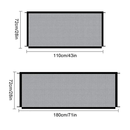 Portable Nylon Mesh Pet Safety Gate