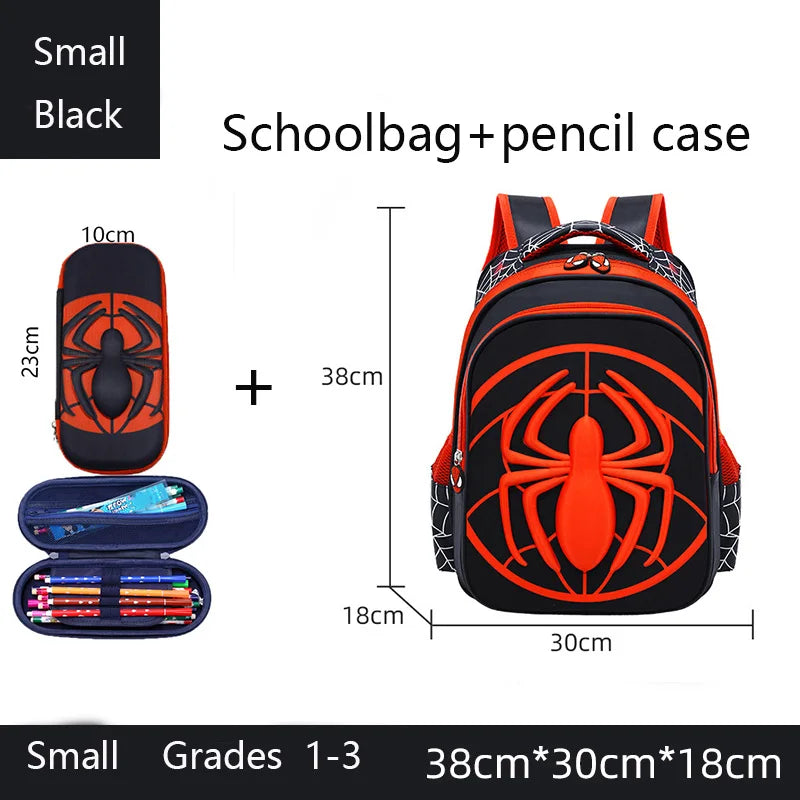 Spider Backpack & Pencil Case Set