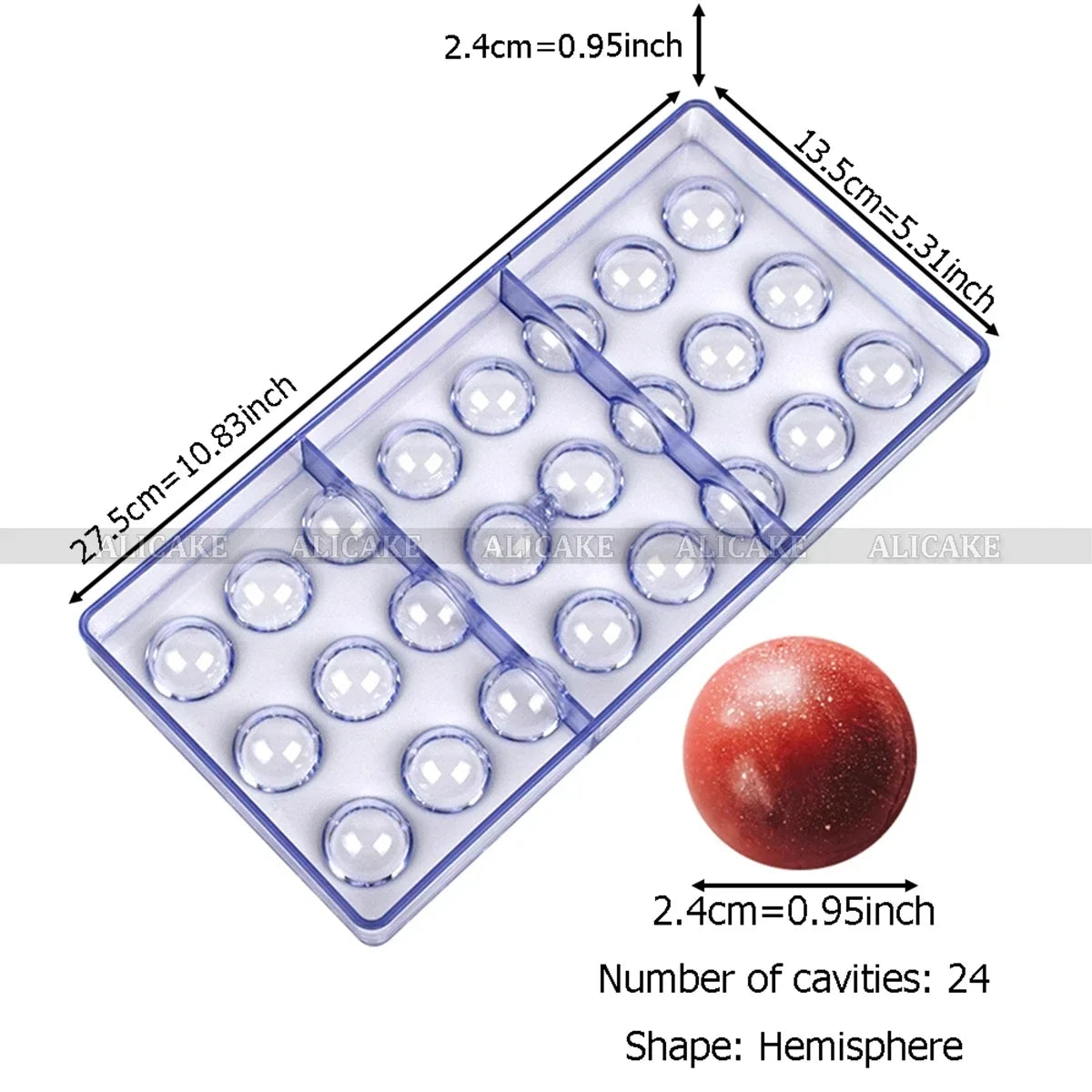 Polycarbonate Chocolate Mold