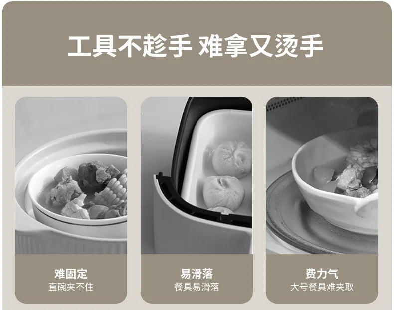 One-Handed Heat Resistant Dish Plate Holder