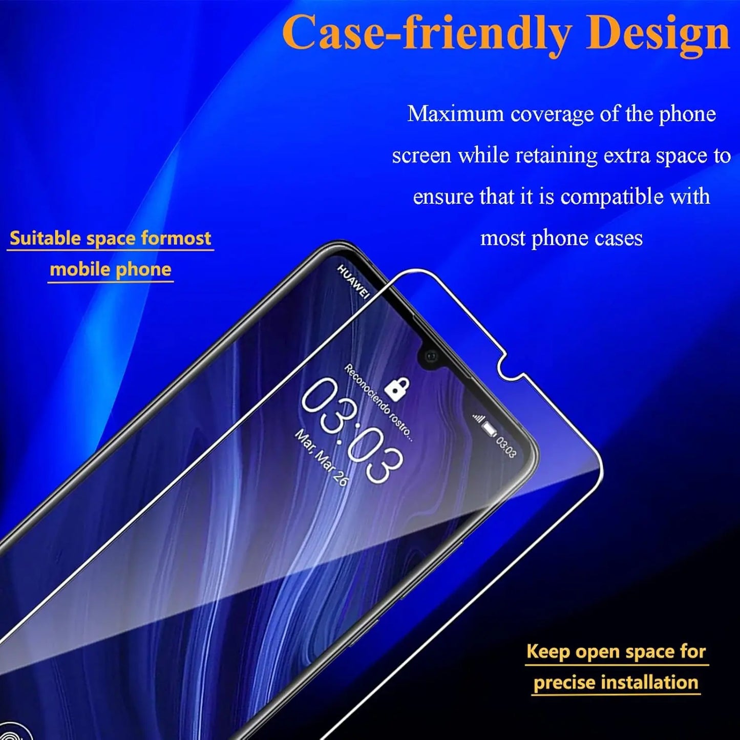 Tempered Glass Screen Protector for Huawei P30