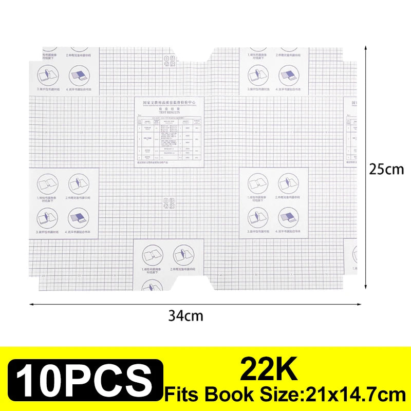 Clear Self-Adhesive Book Covers