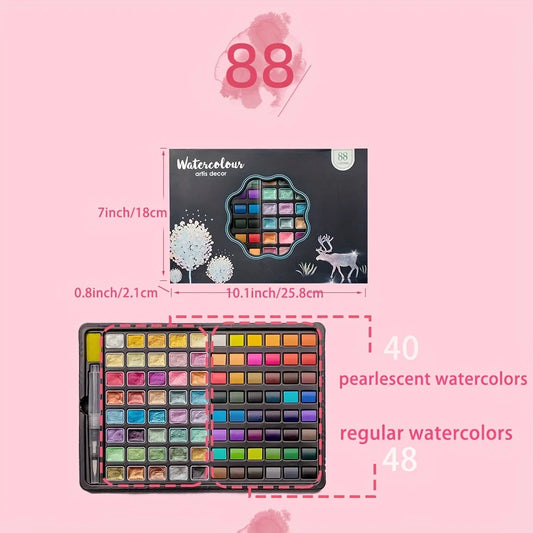 Solid Watercolour Paint Set