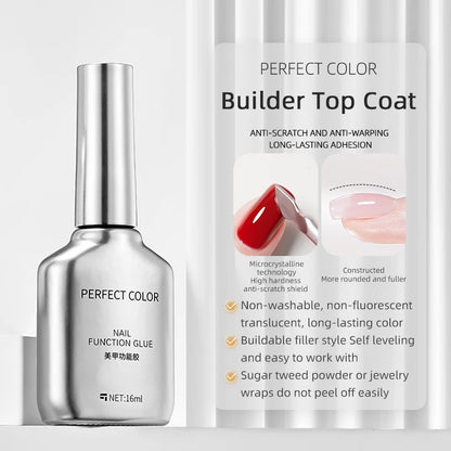 PERFECT COLOR No Wipe Gel Base & Top Coat Set
