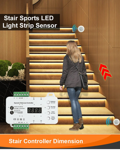 Smart Motion Sensor Stair Lighting Kit