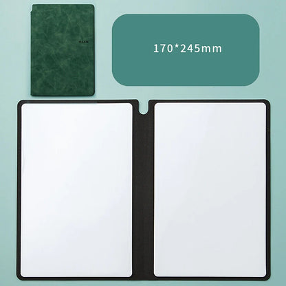 A5 Reusable Dry Erase Whiteboard Notebook
