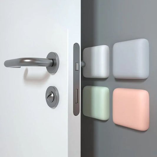 Self-Adhesive Silicone Door Handle Bumper