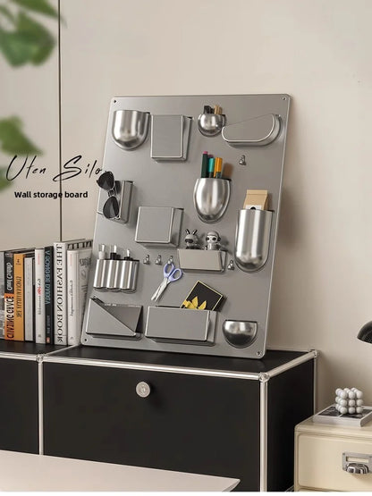 Modern Wall Mounted Entryway Storage Rack