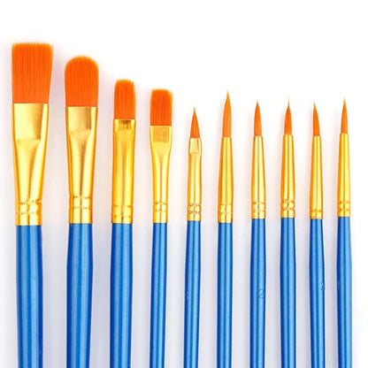 Multi-Purpose Artist Paint Brush Set