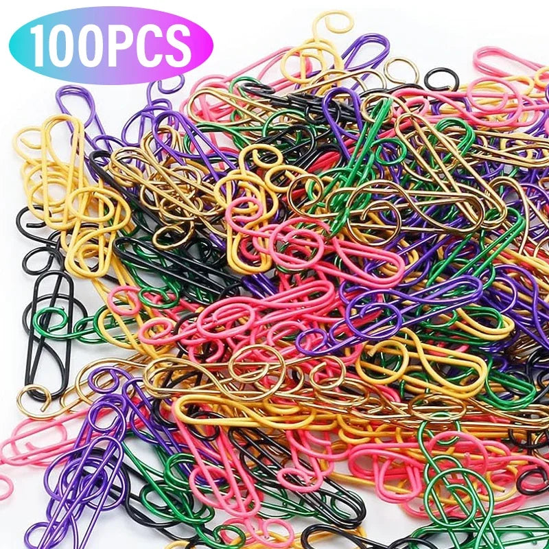 Music Note Paper Clips