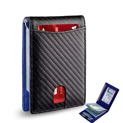 Blocking Slim Leather Wallet