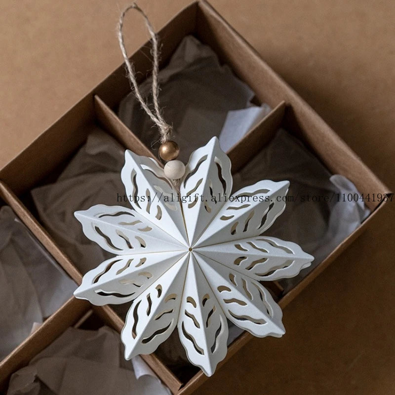 Honeycomb Paper Christmas Hanging Ornament