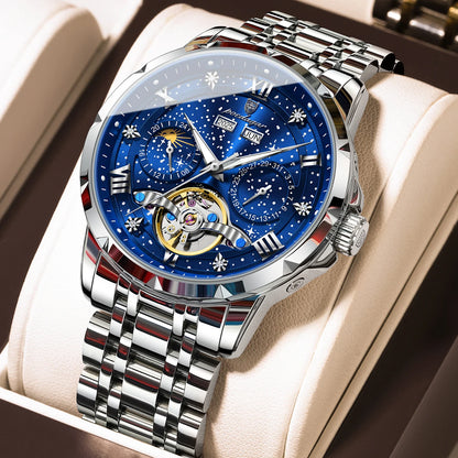 Men's Automatic Skeleton Mechanical Watch