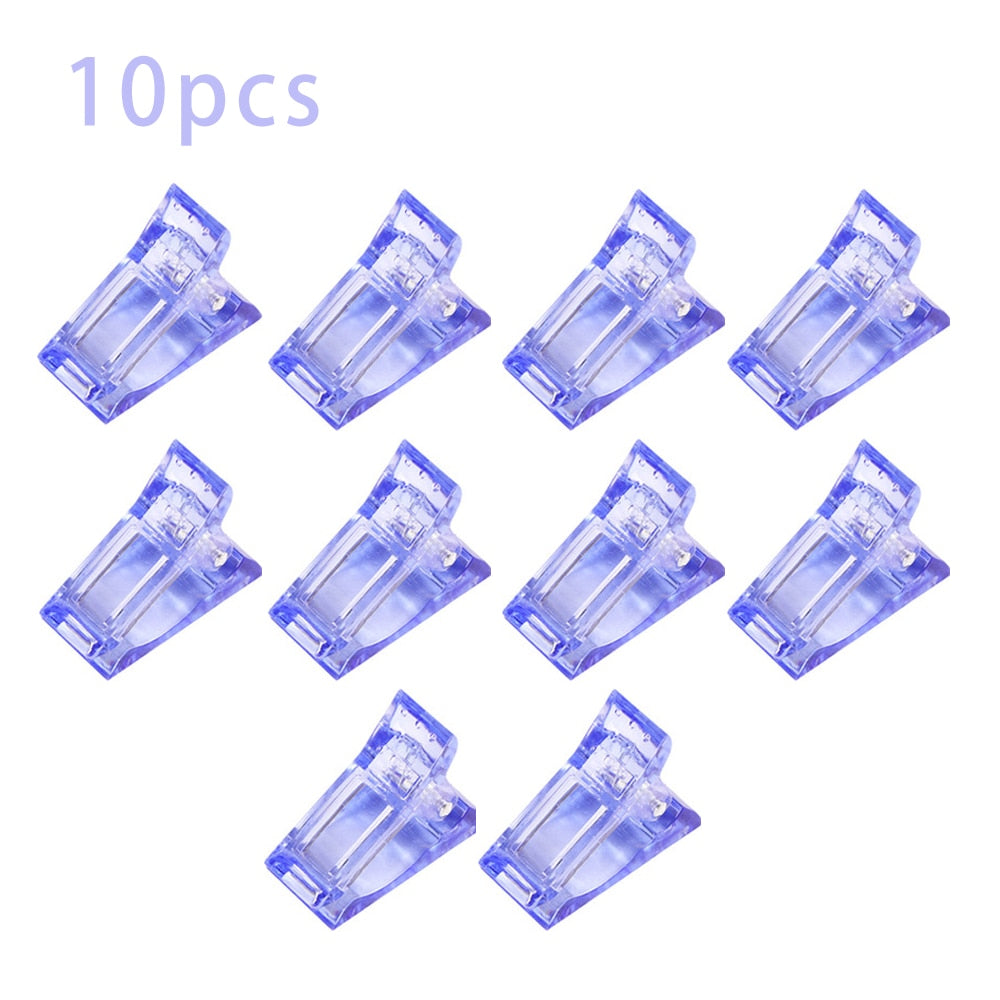 Acrylic Nail Clip Transparent Gel