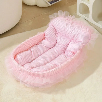 Macaron Colour Pet Nest Bed