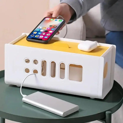 Desktop Cable Storage Organizer Box