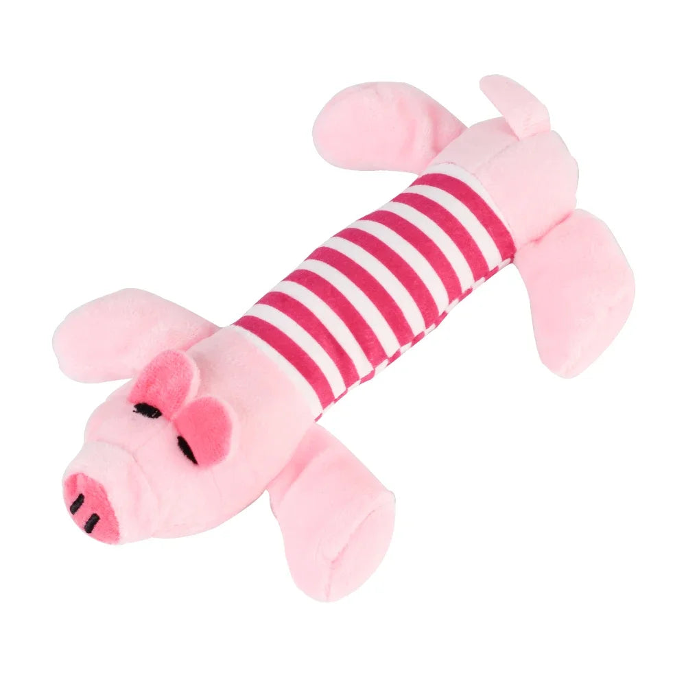 Squeaky Plush Dog Toy