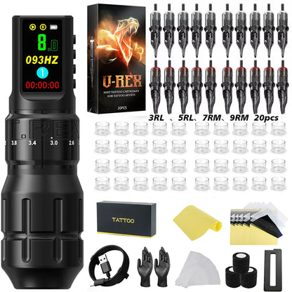 T-Rex Wireless Tattoo Machine Pen Kit