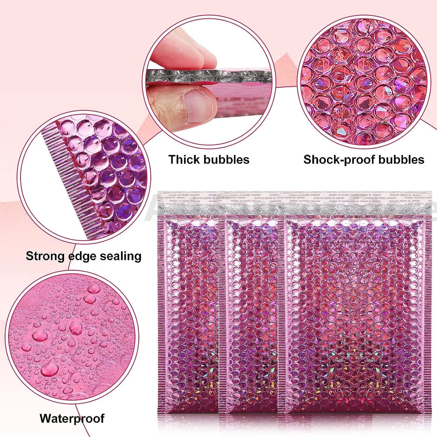 Holographic Bubble Mailers