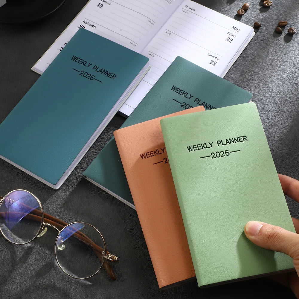 A6 Morandi Daily Planner & Weekly Organizer Notebook