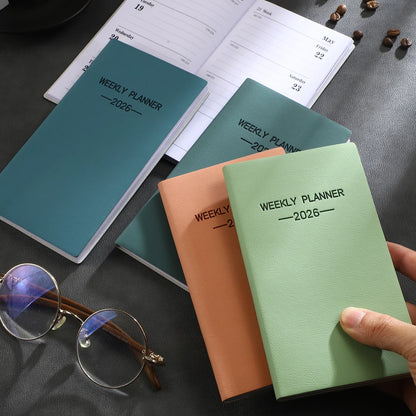 A6 Morandi Daily Planner & Weekly Organizer Notebook