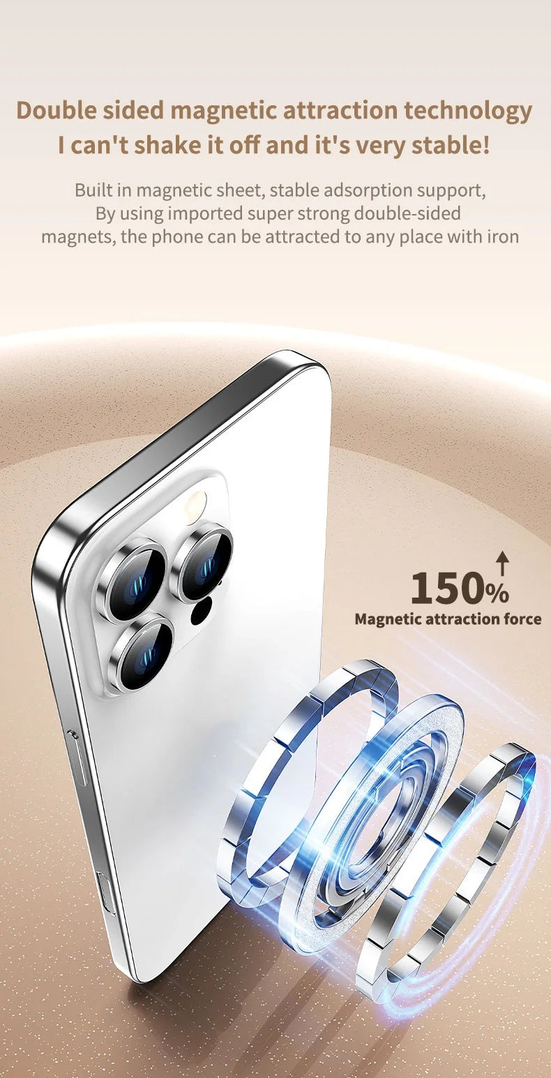 Magnetic Folding Phone Ring Holder