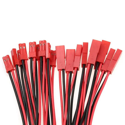 JST 2-Pin Male & Female Connector Plug Cable Set