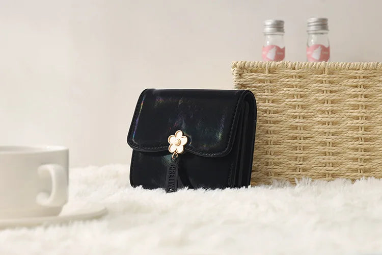 Floral Trifold Wallet