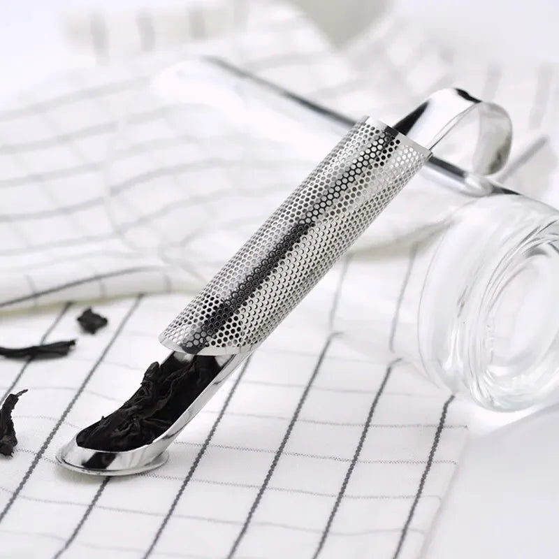Stainless Steel Loose Leaf Tea Infuser with Long Handle