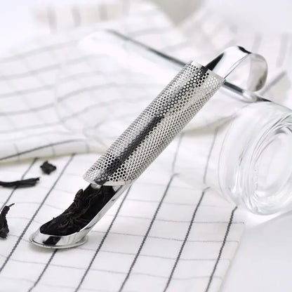 Stainless Steel Loose Leaf Tea Infuser with Long Handle