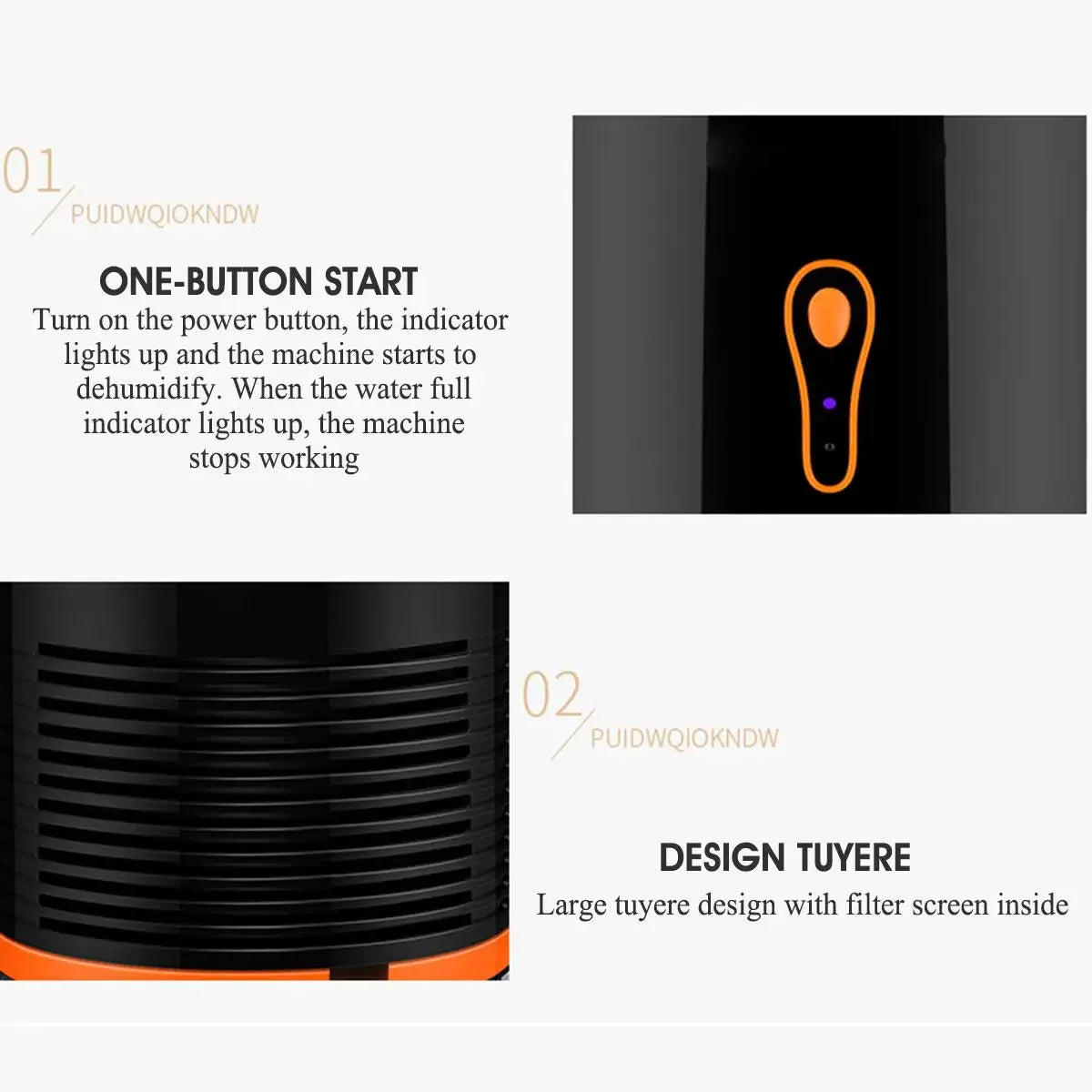 Portable Air Dehumidifier