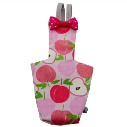Washable Bird Flight Suit & Diaper with Bow Tie